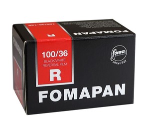 Фотопленка Fomapan R 100 135-36, черно-белая, обращаемая