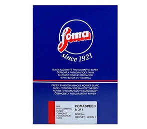 Фотобумага Fomaspeed 311 N, глянцевая, 24x30.5 см, 10 листов