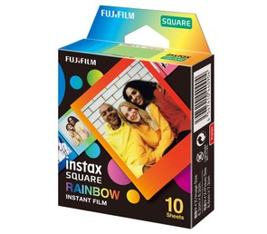 Кассета Fujifilm Instax Square 10 Rainbow, истек срок годности