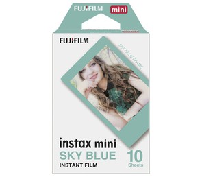 Кассета Fujifilm Instax Mini Sky Blue, 10 фото