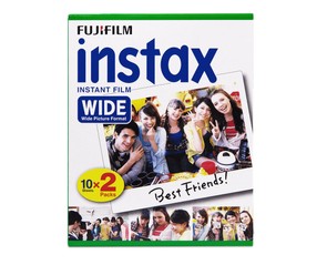 Кассета (фотопленка) Fujifilm Instax Wide 20 (2 картриджа на 10 снимков)
