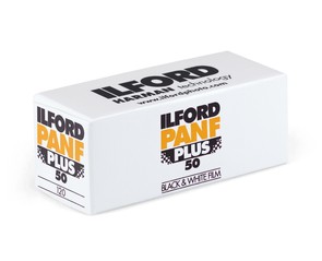 Фотопленка Ilford PAN F Plus 50 (120) ч/б негативная