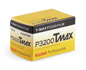Фотопленка Kodak T-Max P3200 (135/36) ч/б негативная