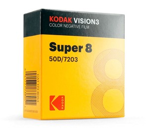 Кинопленка Kodak Vision 3 50D / 7203 Super 8, 15 м