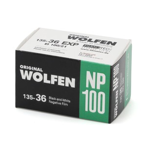 Фотопленка ORWO WOLFEN NP100, ISO 100 (135/36), ч/б негативная