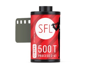 Фотопленка SFL Cinema 500T C41 (135/12) цветная негативная в кассете
