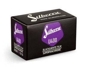 Фотопленка Silberra U400 (135/36) ч/б негативная в кассете
