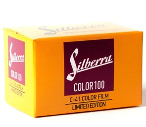 Фотопленка Silberra COLOR 100 (135/36) цветная негативная