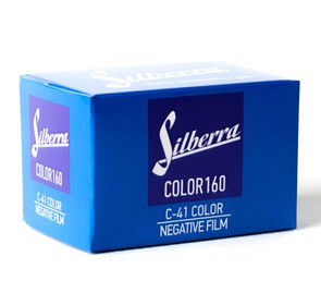 Фотопленка Silberra COLOR 160 (135/24) цветная негативная