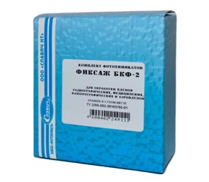 Фиксаж Славич БКФ-2, для фотопленок и бумаги, порошок на 1 л