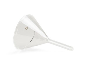 Воронка лабораторная В 75-110 мм стеклянная